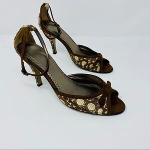 J. Crew - Patterned Peep Toe Heels (8)